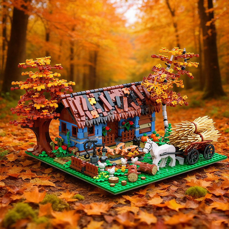 1120 PCS Urban Old Farm House  - Urban Farming House 评论和价格